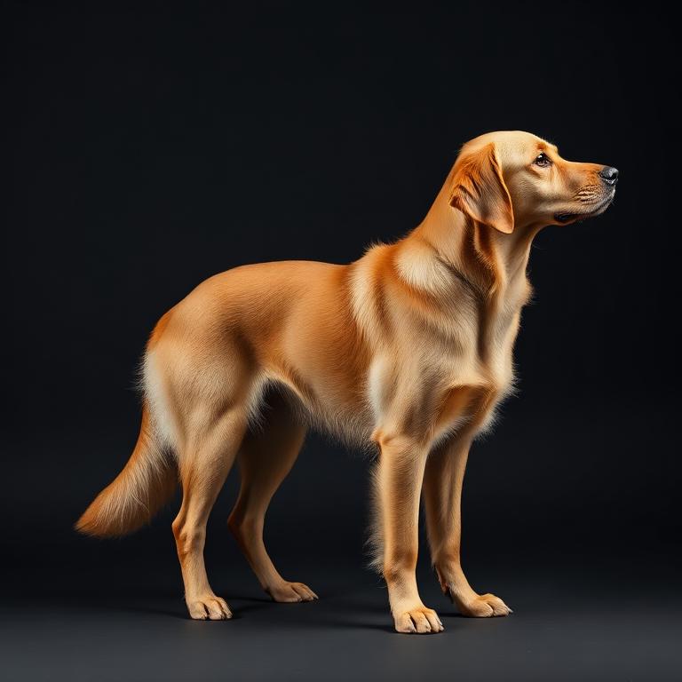 Buddy body condition scan at Age 5.2